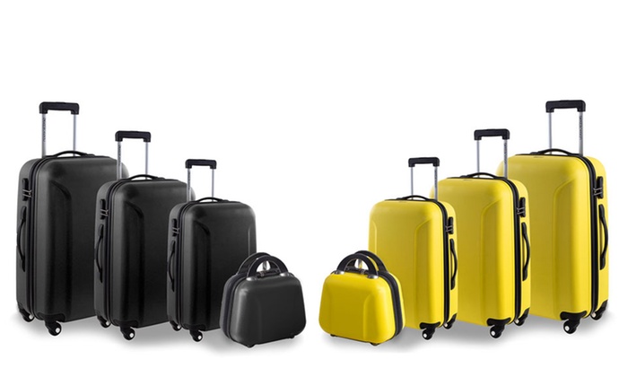 4 piece luggage set