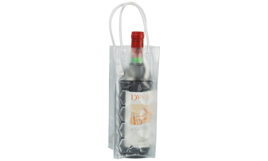 Image 4: Vivo Wine Bottle Cooler Gel Bag