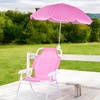 Image 7: Silla plegable para niños con sombrilla ajustable