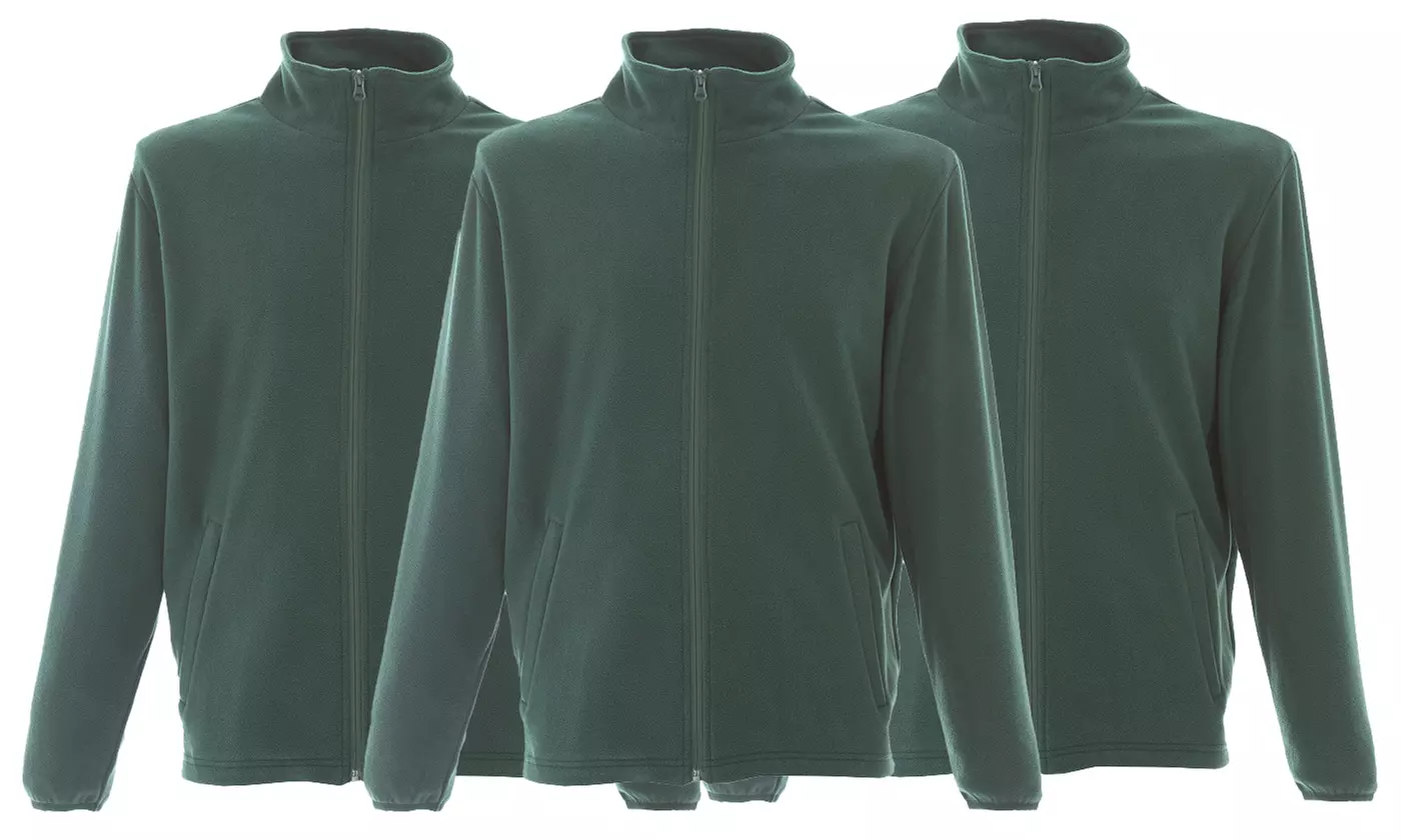 3 felpe da uomo in pile CLRS