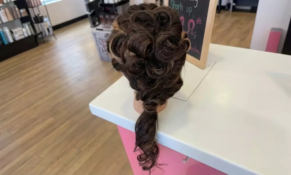 60 Mins Hairstyling (Curls or Half-Up Style) or Special Occasion Updo