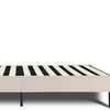 Image 6: Letto imbottito in tessuto con doghe in legno e vano contenitore