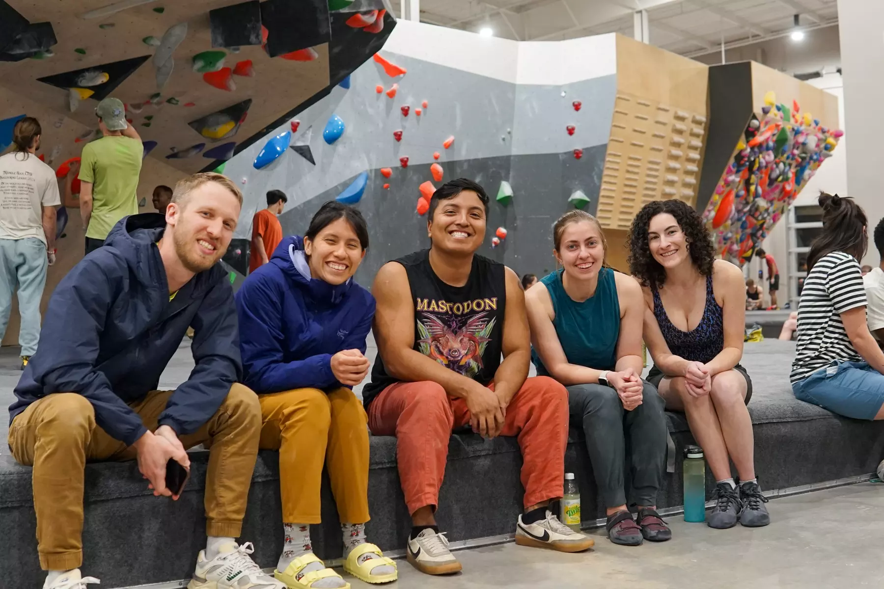 Indoor Climbing at Triangle Rock Club; Guided Climbing for 1 or 2