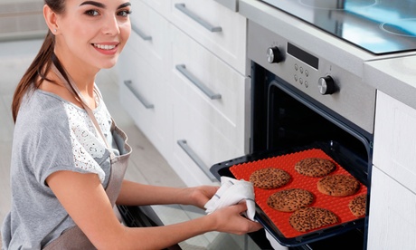 Plaque de cuisson en silicone PMS International avec picots