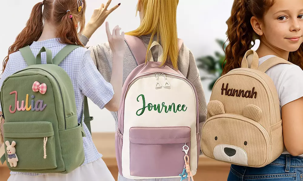 Custom Embroidery Backpack