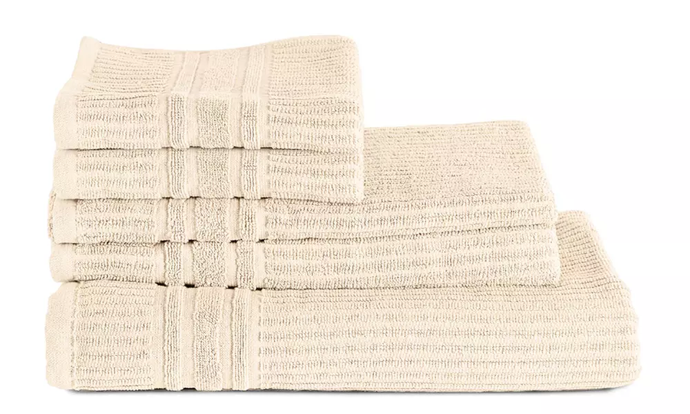 5er-Set Baumwoll-Handtücher