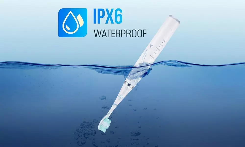 Dispositivo 2-in-1 per la pulizia dentale