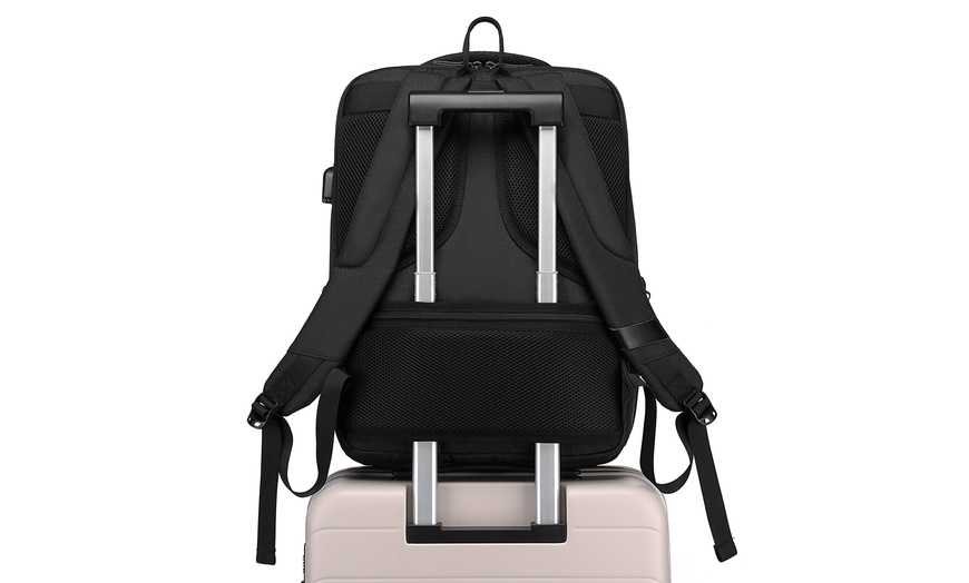 Image 13: Zaino multiscomparto Kono con porta USB