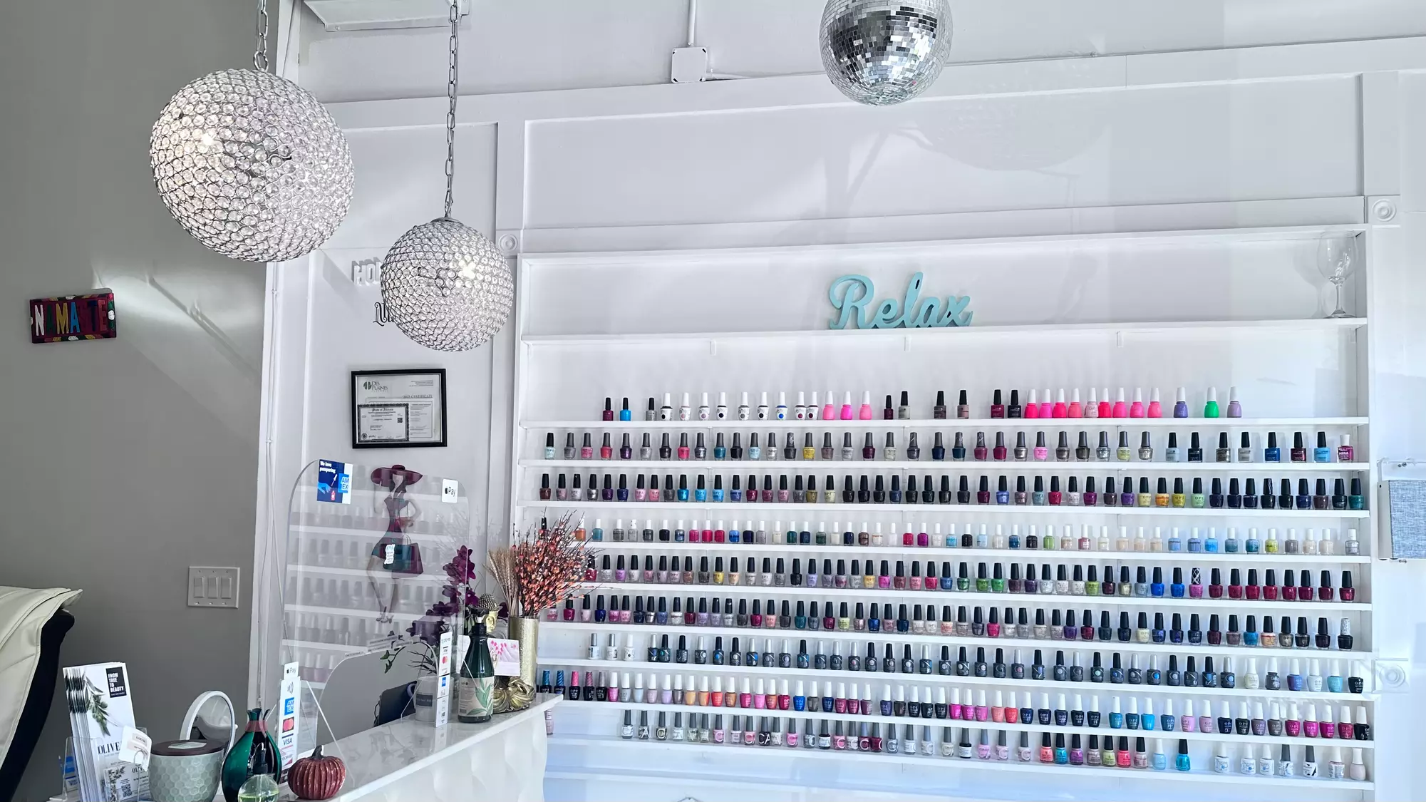 Sparkle and Shine: One or Two No-Chip Manicures at Hollywood Nail Bar