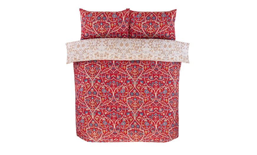 Image 3: Harrow Floral Reversible Duvet Set