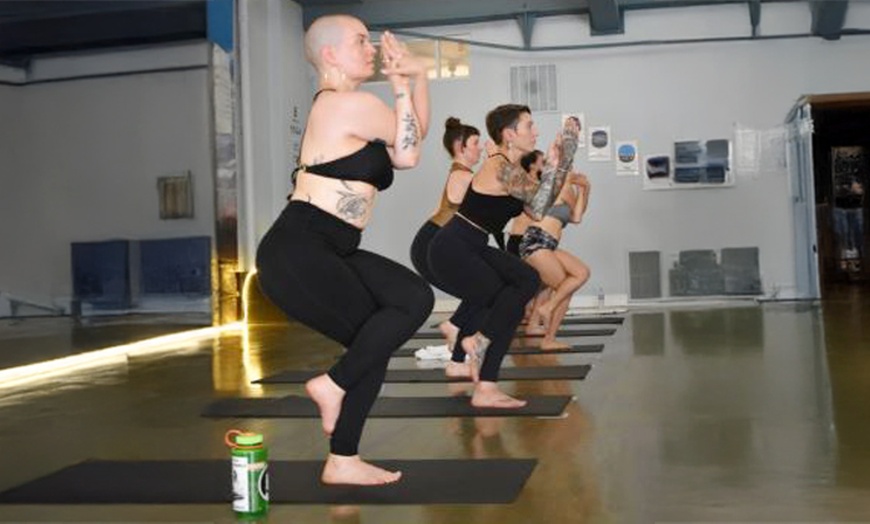 Image 1: Dive into 1 Week/1 Month of Unlimited Yoga, First-Time Students Only 