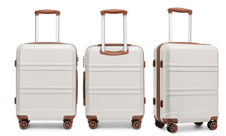 Image 4: Set de bagages 3 pièces : valise, sac de voyage et trousse de toilette