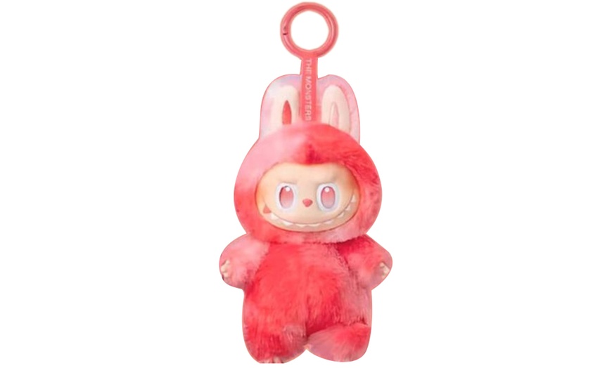 Image 3: Porte-clés peluche inspirée de l'univers Labubu