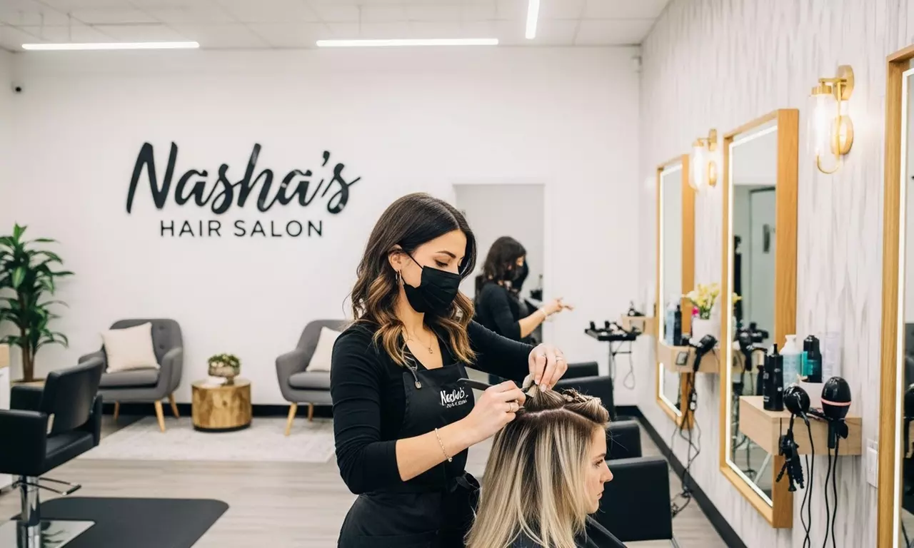 Expert Haircut, Wash, and Style with Optional Highlighting Services (Up to 48%Off) - Primary Image