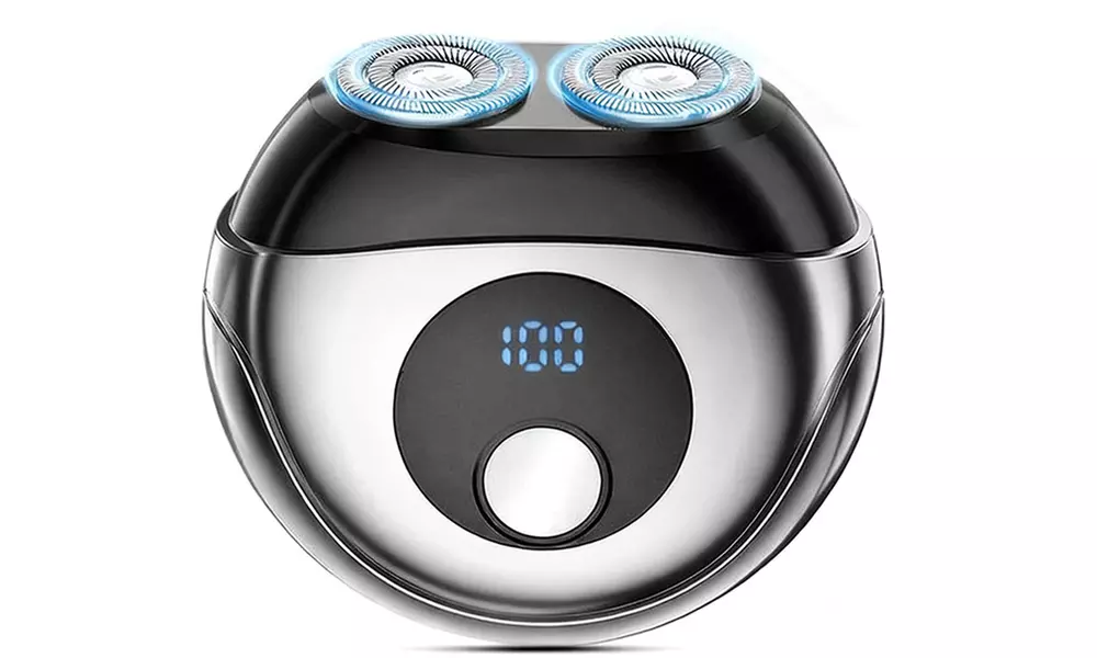 Tragbarer, über USB aufladbarer Mini-Barttrimmer für Herren