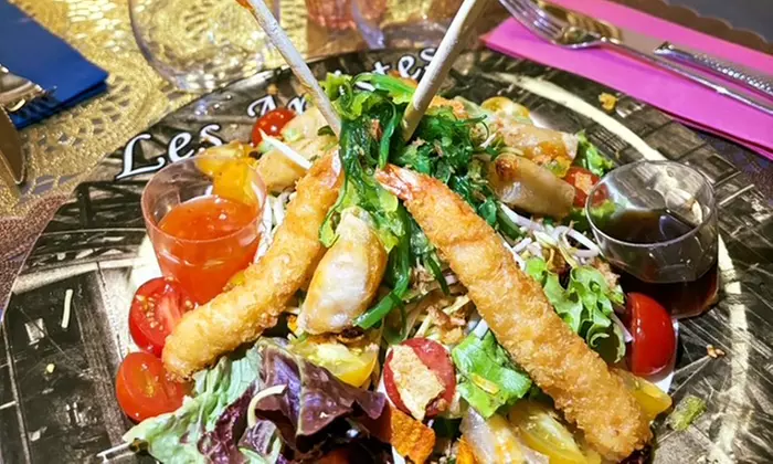 Plat et dessert au choix pour 2 ou 4 personnes