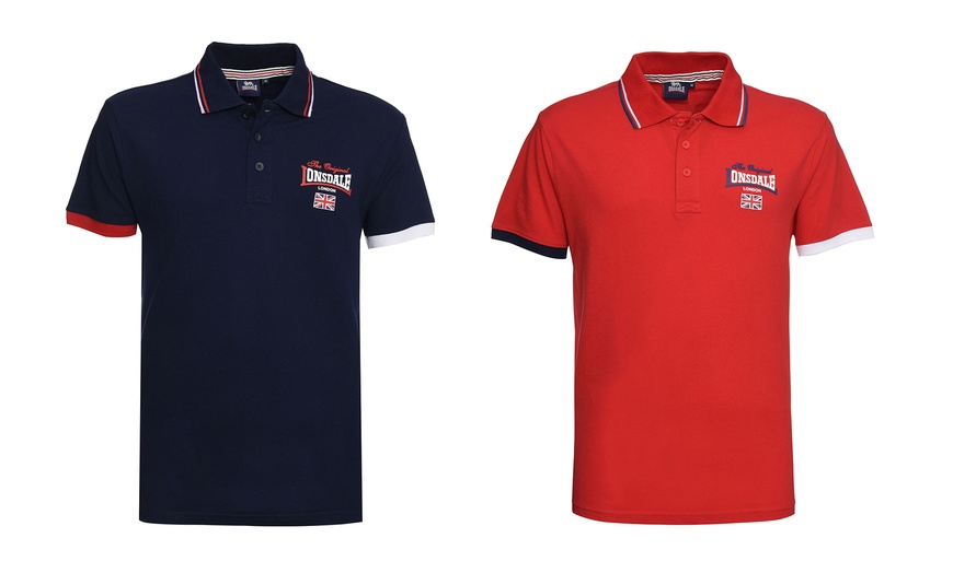 Image 3: Two-Pack of Lonsdale Polo Shirt