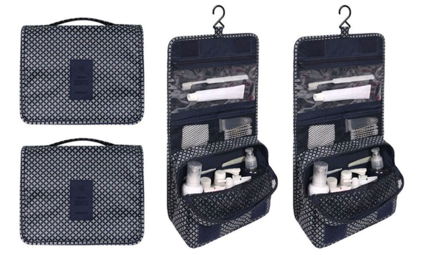 Image 13: One or Two Travel Storage Bags with Hook