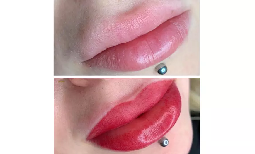 Image 2: Met Semi-permanente make-up vollere strakkere lippen