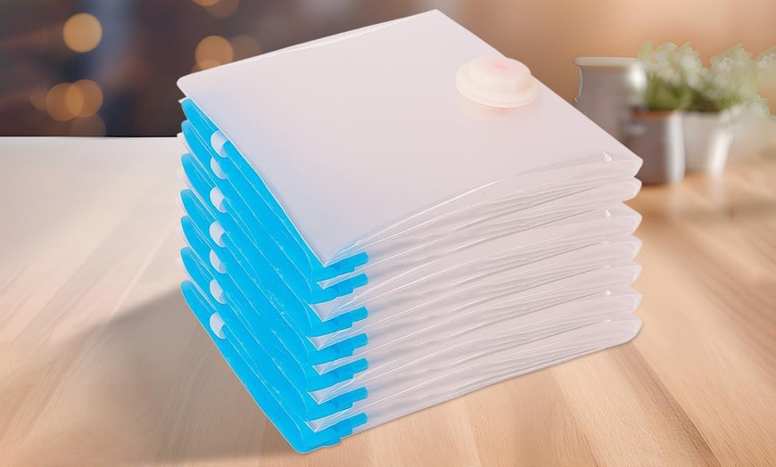 Image 1: Alivio 8-Piece Space Saving Vacuum Bags, Versatile Storage Solutions