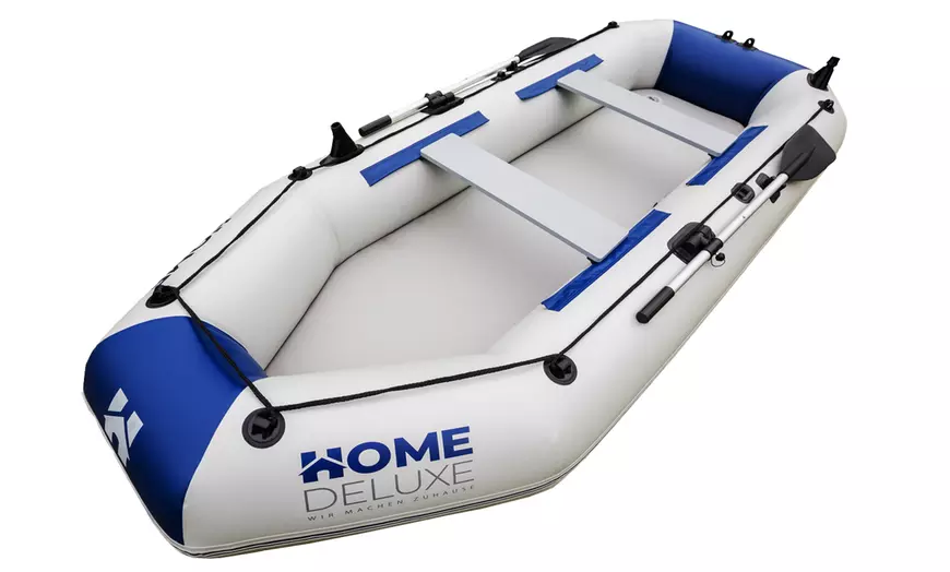 Image 4: Bateau pneumatique Home Deluxe pour la pêche, avec ou sans moteur