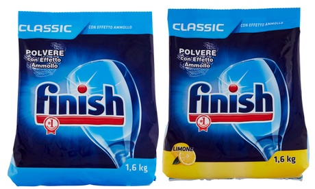 Pack di 6 Finish Polvere ricarica Regolare o Limone