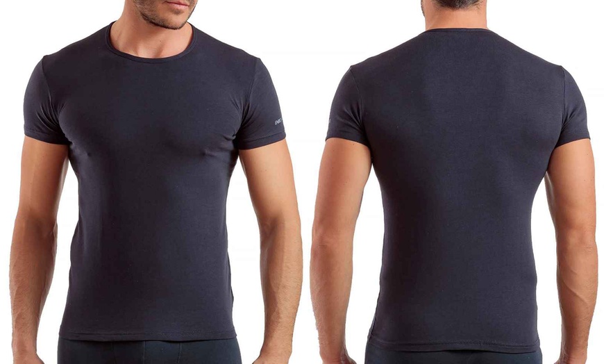 Image 5: Pack di 6 t-shirt o canotte da uomo Enrico Coveri