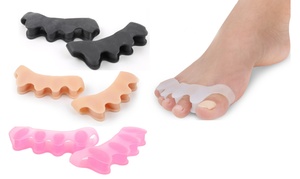 Two-Piece Silicone Corrector Toe Protector Set