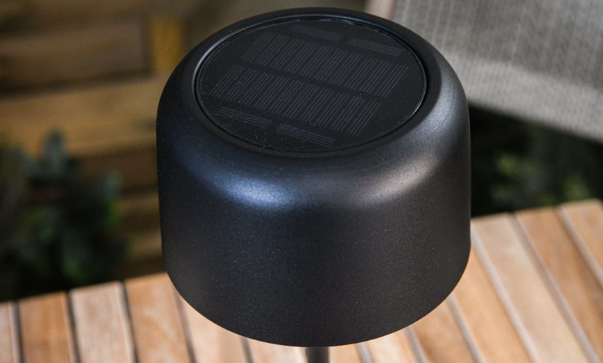 Image 3: One or Two Solar Outdoor Table Lamps