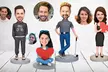 Single/ Couple Personalized Bobblehead for a Unique & Fun Personality by Justyling (Up to 84% Off) - Second Medium