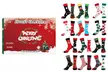 Christmas Colourful Socks Advent Calendar - Second Medium