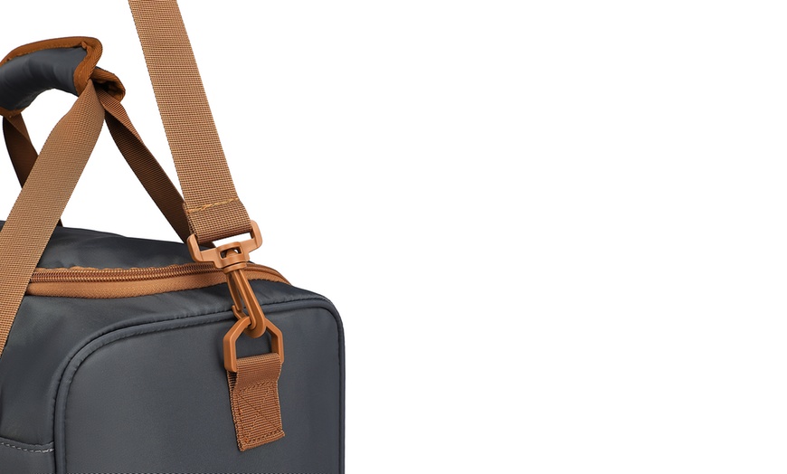 Image 18: KONO 20 Inch Cabin Suitcase Durable ABS Luggage with a Travel Bag