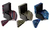Neck Tie, Cufflinks, and Pocket Square Set (4-Piece)