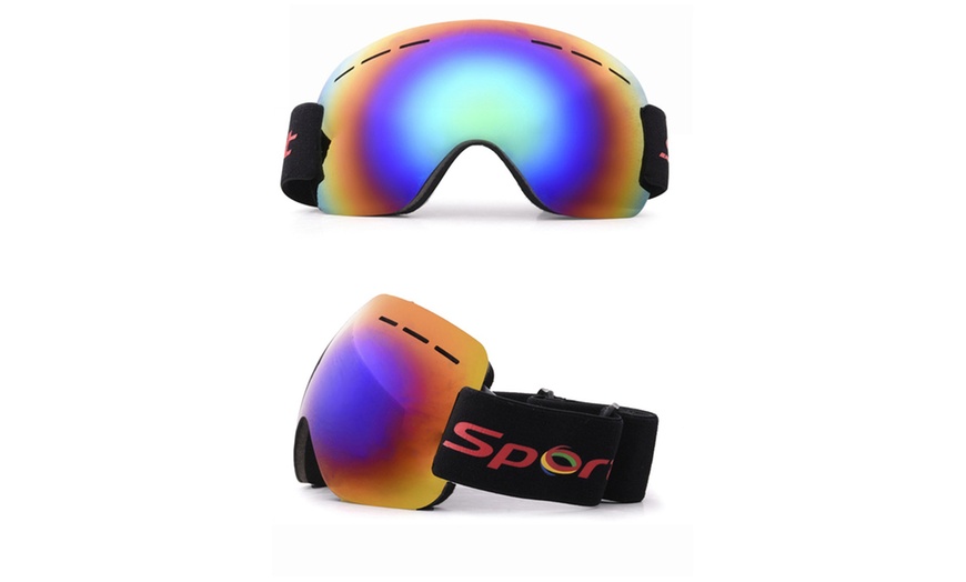 Image 5: Unisex Ski Googles