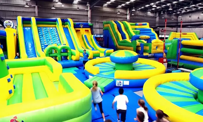 Join the Fun with Two-Hour Inflatable World Entry for 1, 2, 3 or 4