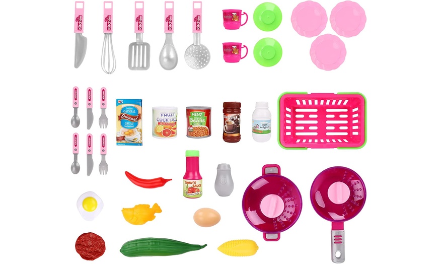 Image 5: 30 Piece Light and Sound Kitchen Play Set 