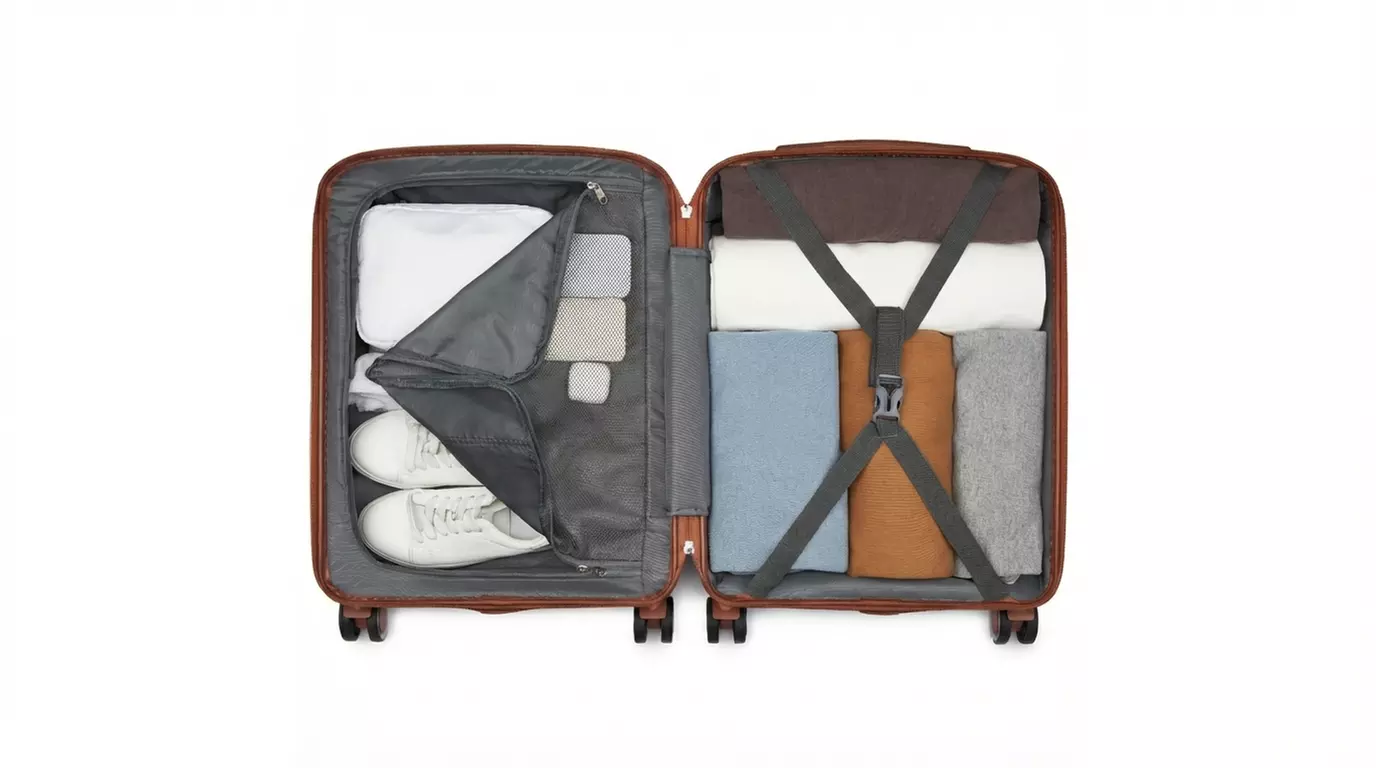 Valise Kono en polypropylène résistant aux impacts