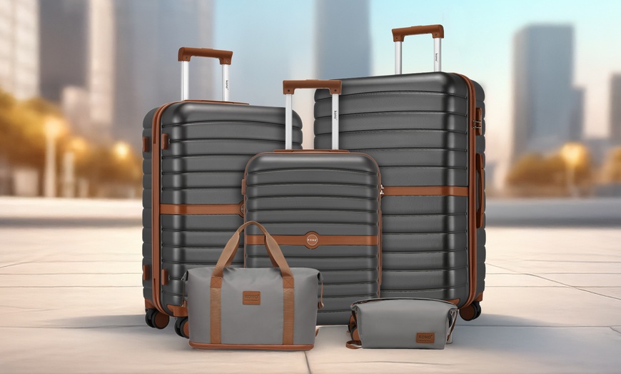 Image 1: Valigia o set di valigie Kono con borsa da viaggio