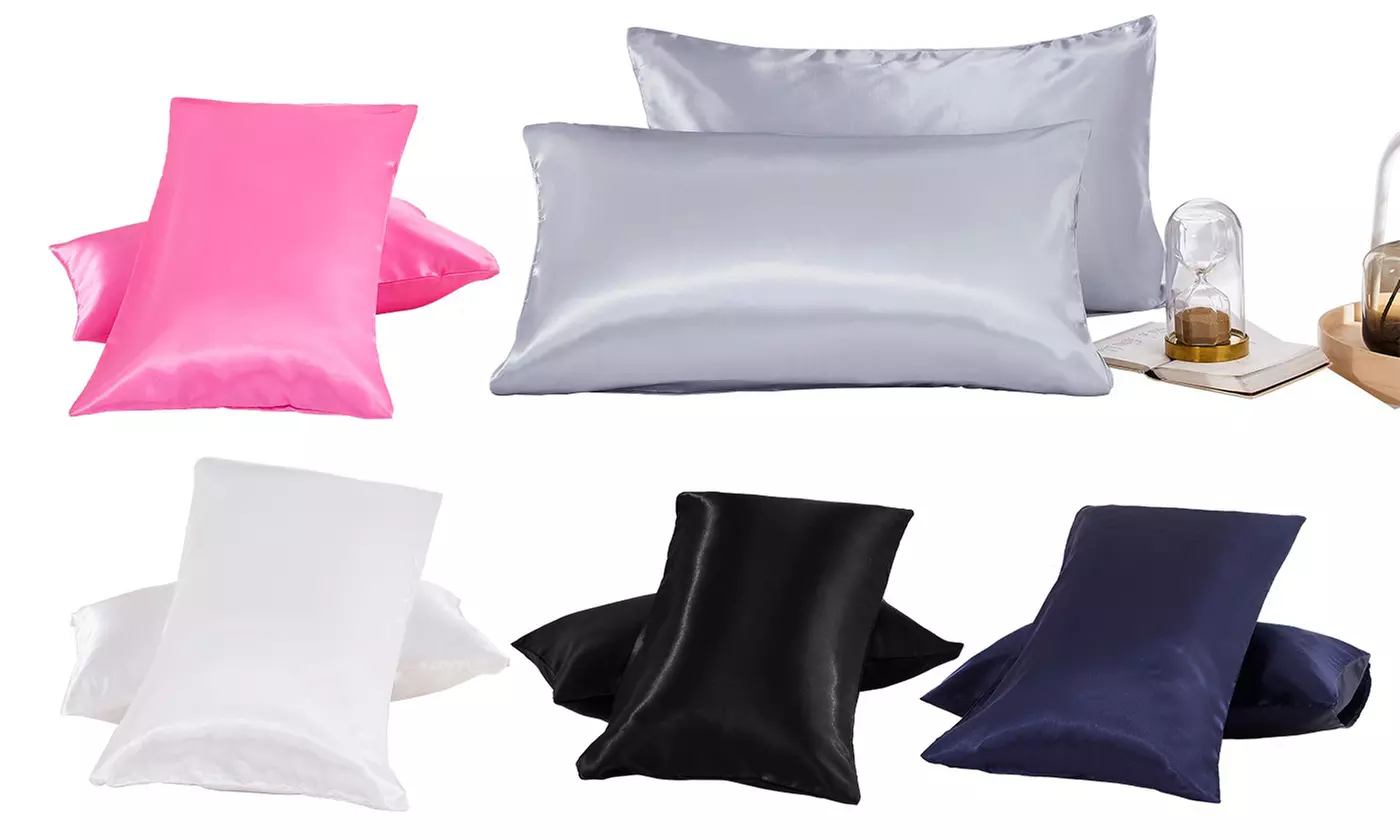 Soft Satin Silk Pillowcase Pillow Cover for Hair and Skin
