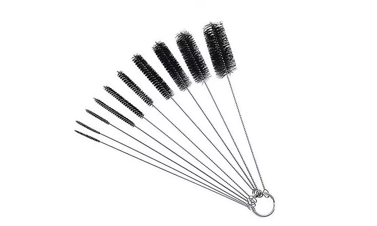 Waloo Non-Scratch Multi-Functional Cleaning Brush Set for Drinkware and Straws