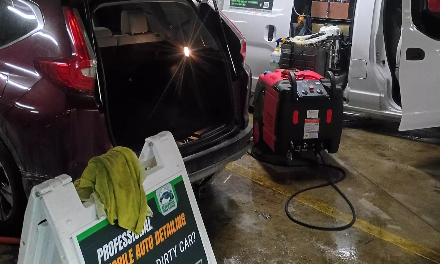 Up to 50% Off on Exterior & Interior Car Detail at Envirosteam Cleaning LLC