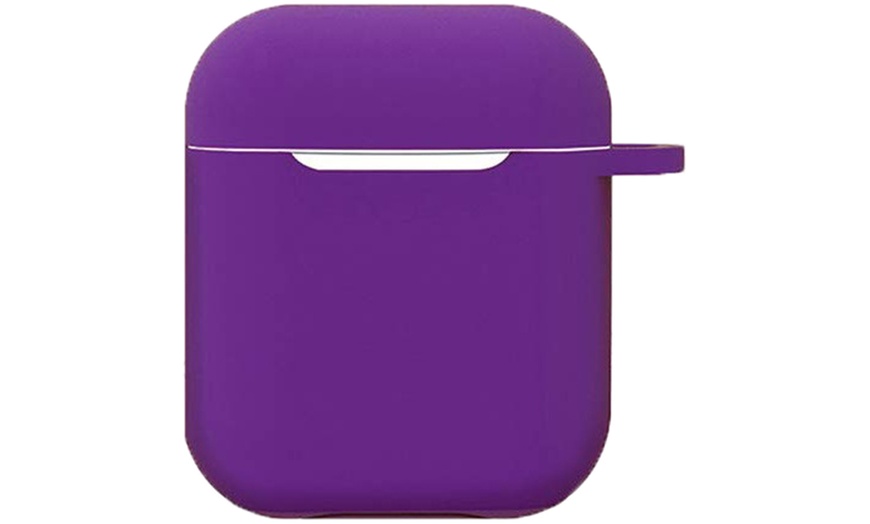 Image 19: AirPods Silicone Case Cover Protective Skin for Apple Airpod Charging Case