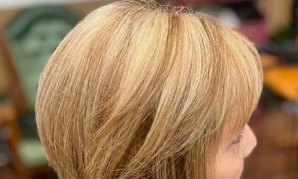 Haircut with Conditioning Treatment & Blowout or All Over Color, Full Foil Highlight and More  (Up to 40% Off) - Second Medium