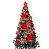 Image 3: 5ft & 6ft Christmas Trees with Decorations