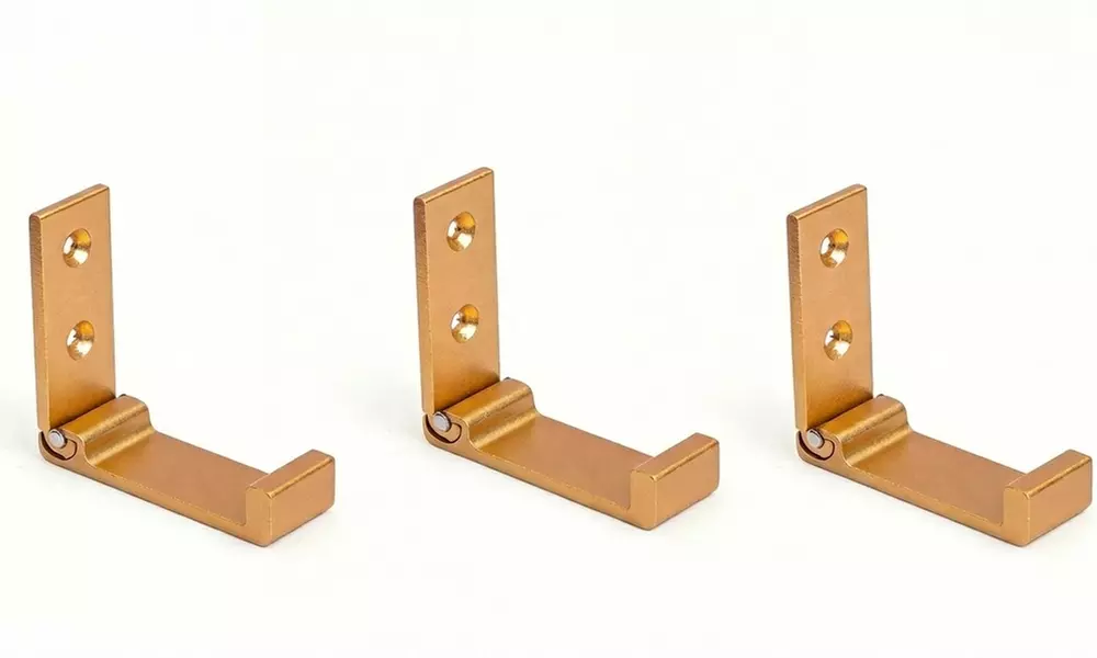Three-Piece Foldable Wall Hooks