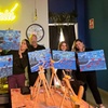 Image 12: Taller de pintura de 2 h con picoteo y vino ilimitado para 1 o 2 pax.
