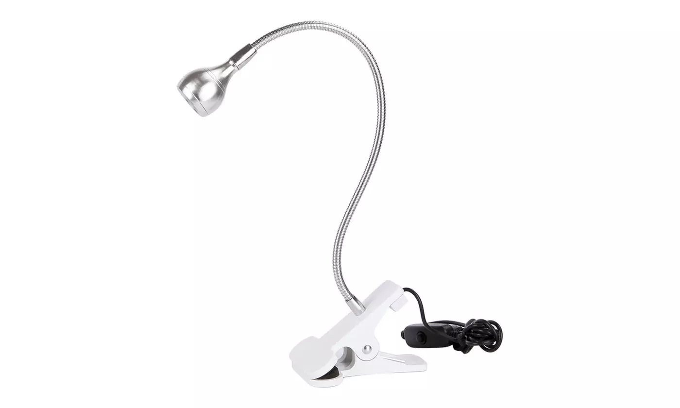 USB Clip on Night Light Reading Light Lamp for Desk Bed Computers