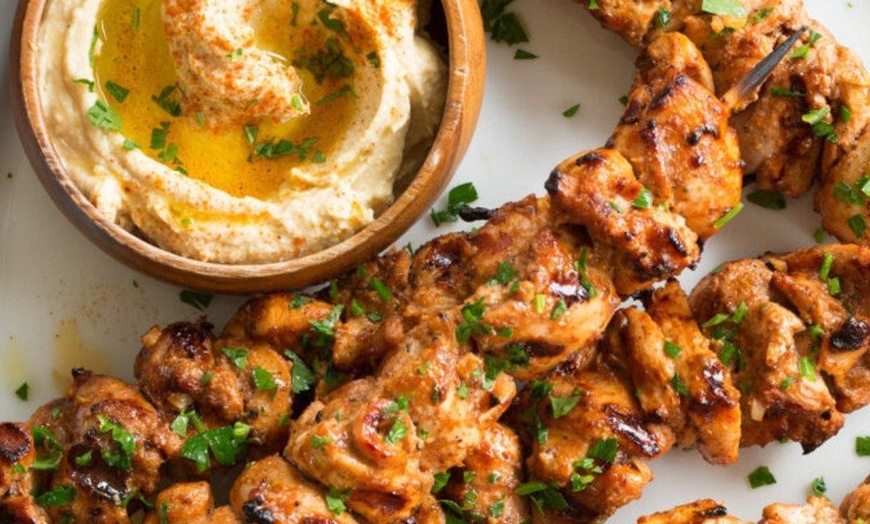 Image 6: Middle Eastern 2-Course Meal for 2 or 4 with Drinks - Up to 54% Off