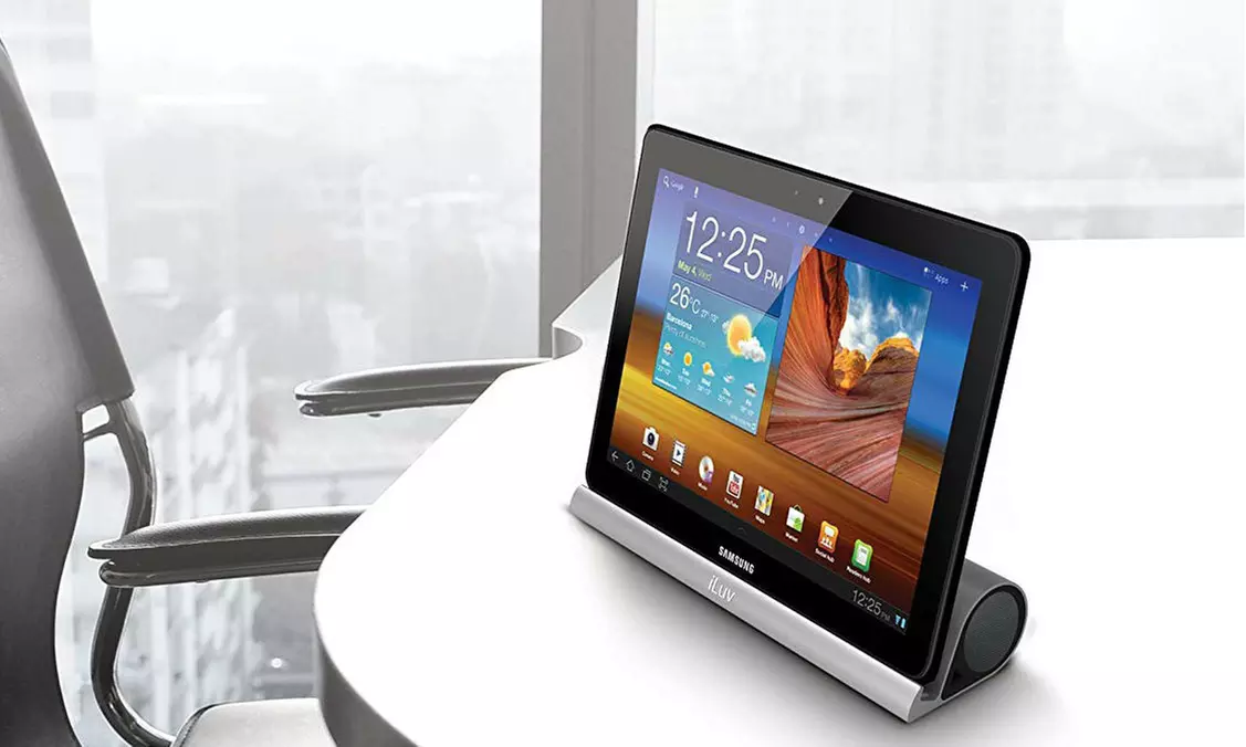 iLuv Mo' Beats Portable Bluetooth Speaker with Viewing Cradle  - Primary Image