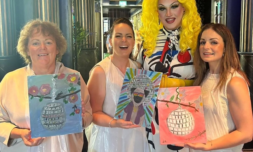 Image 3: Two-Hour Sip-and-Paint Sessions in a Lively Bar Setting